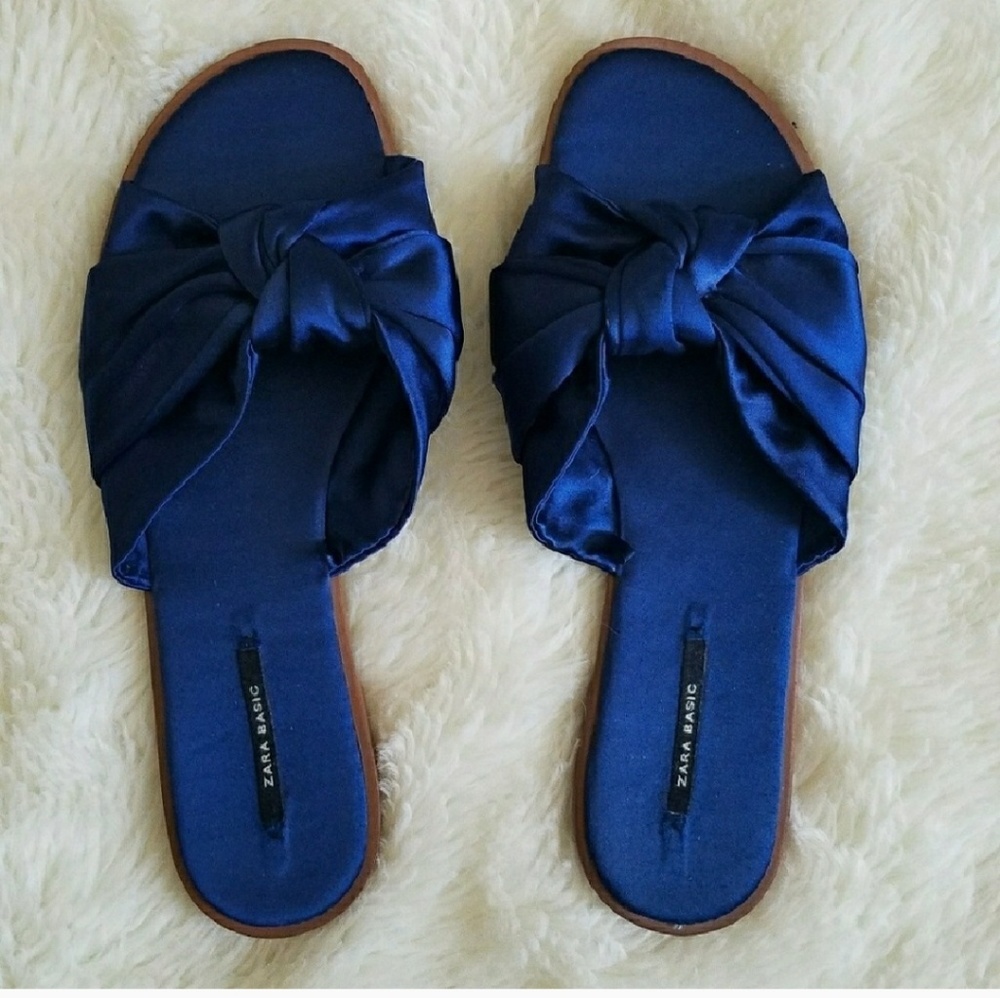 Zara |  Satin sandals